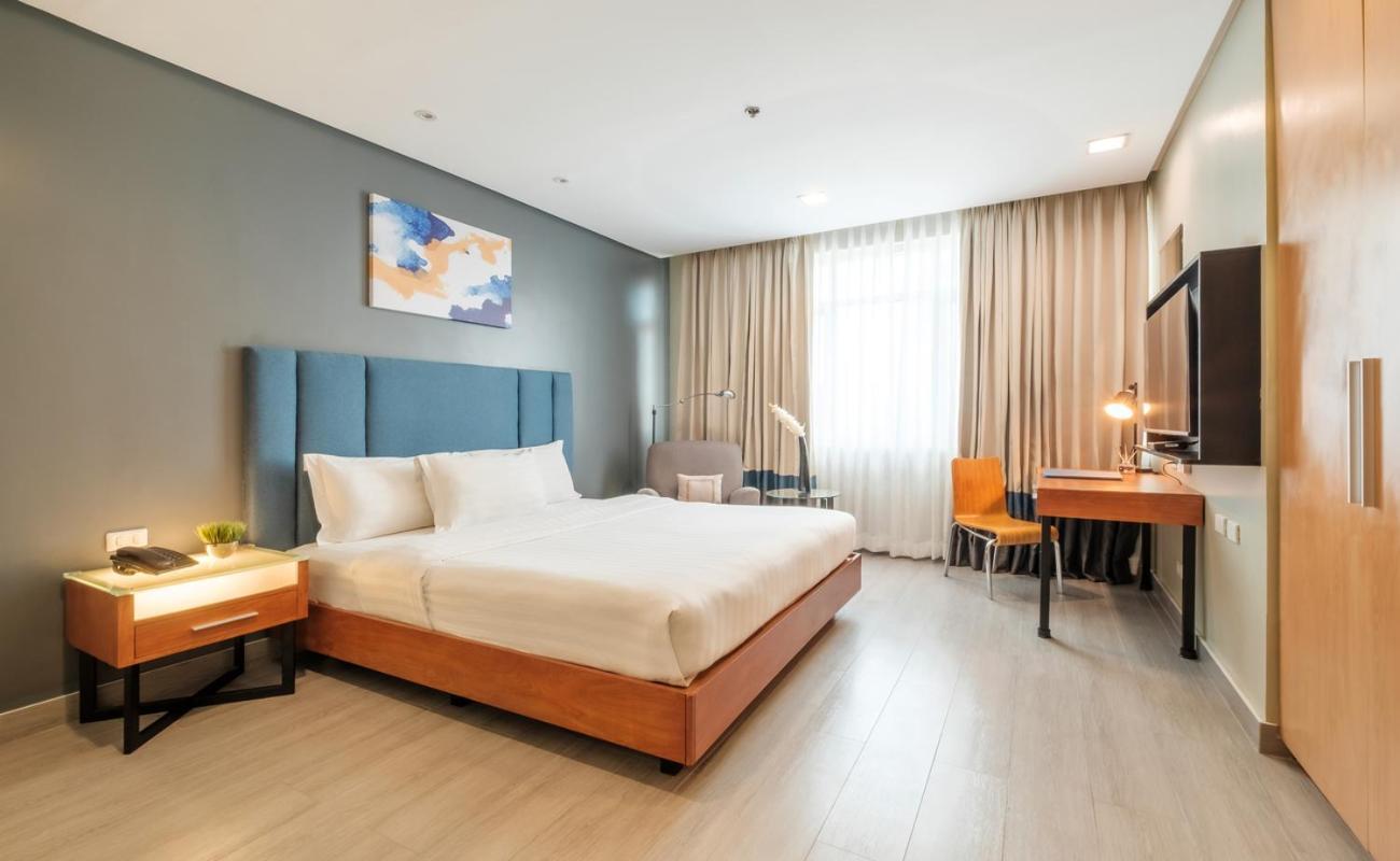 Greenhills Elan Hotel Modern Quezon City Kamer foto
